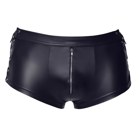 Svenjoyment - Lace-Up Matte Black Boxers - M