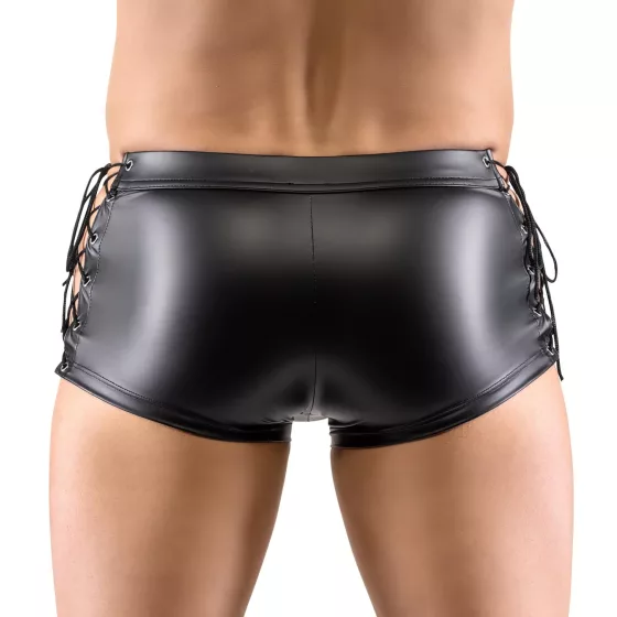 Svenjoyment - Lace-Up Matte Black Boxers - L