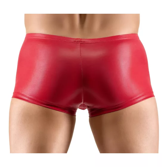 Svenjoyment - Shiny Push-Up Boxer Briefs (Red) - L