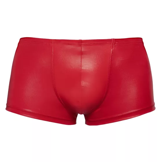 Svenjoyment - Shiny Push-Up Boxer Briefs (Red) - 2XL