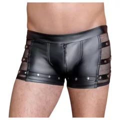 NEK - Black Boxer with Rivets and Zipper