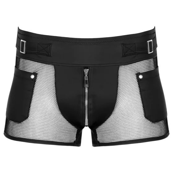 Svenjoyment - men’s mesh briefs with pockets (black) - L