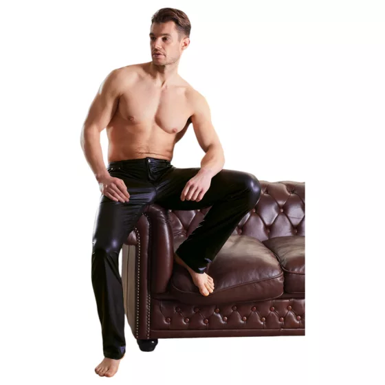 NEK - Glossy Finish Pants (Black)
