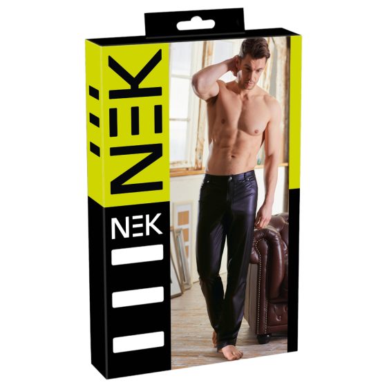 NEK - Glossy Finish Pants (Black)