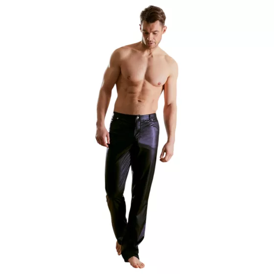 NEK - Glossy Finish Pants (Black) - L