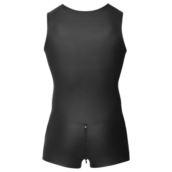 Svenjoyment - Men's Sleeveless Black Romper - L