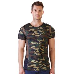   / NEK - men's T-shirt with camouflage pattern (green-brown)