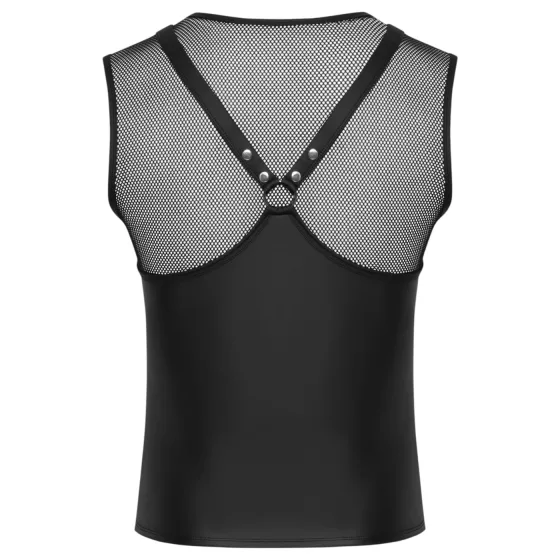 Svenjoyment - harness-style sleeveless men’s top (black) - M