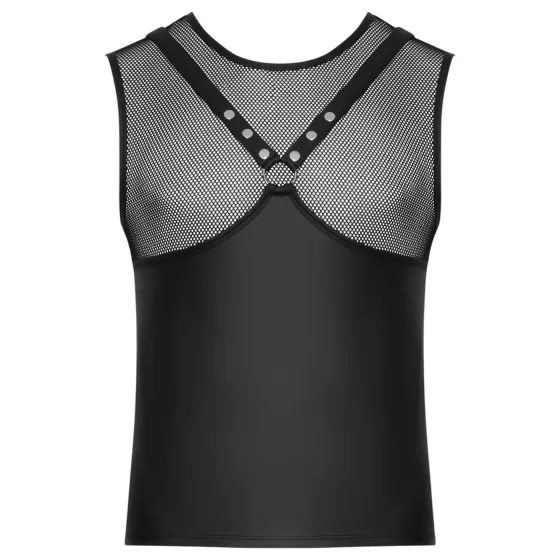 Svenjoyment - harness-style sleeveless men’s top (black) - XL