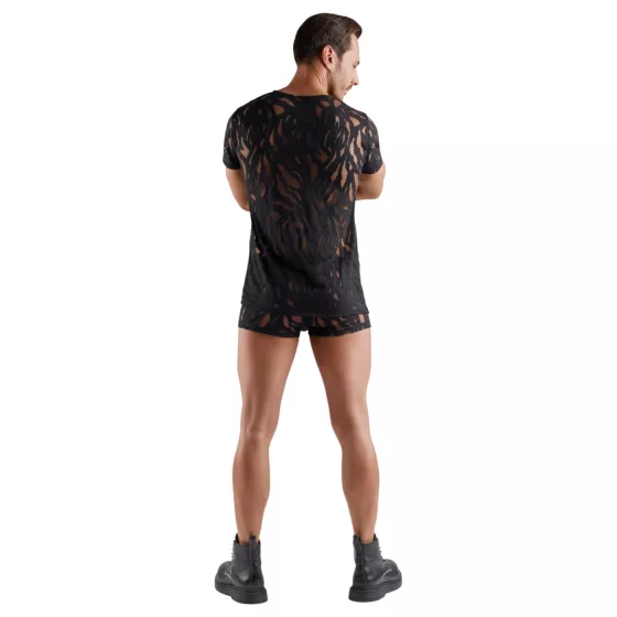 Svenjoyment - burnout-effect men’s shirt (black)