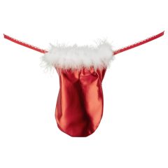 Surprise Christmas Men's Thong - Red (S-L)