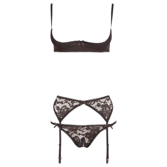 Cottelli - Erotic Trio Set (Black) - 80C/M