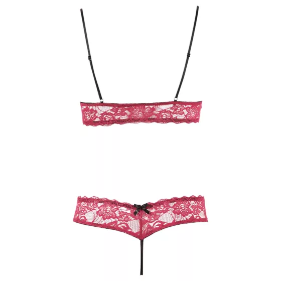 Cottelli - Seductive Lace Bra Set (Red)
