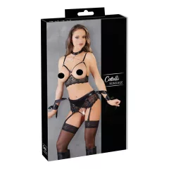 Cottelli Bondage - Lace Lingerie Set (5-Piece) - XL
