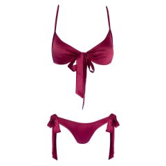 Cottelli - bikini bra set (red)