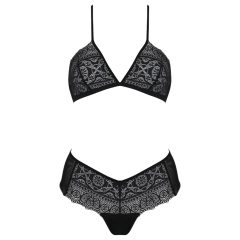 Passion Eco Kerria - Black Lace Bikini Set