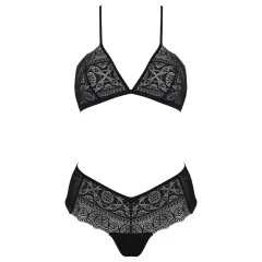Passion Eco Kerria - Black Lace Bikini Set - L/XL