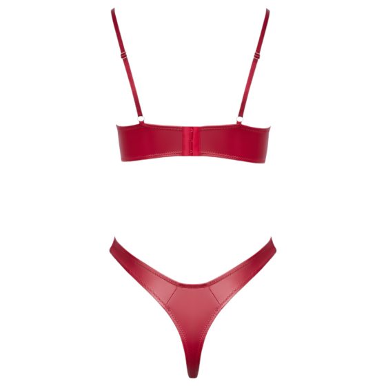 Cottelli Party - Shiny Red Bra Set - 80B/M