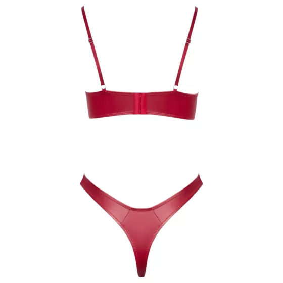 Cottelli Party - Shiny Red Bra Set - 85B/L