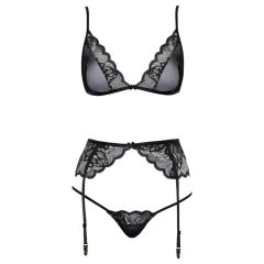 Kissable - Lingerie Set (Black) 