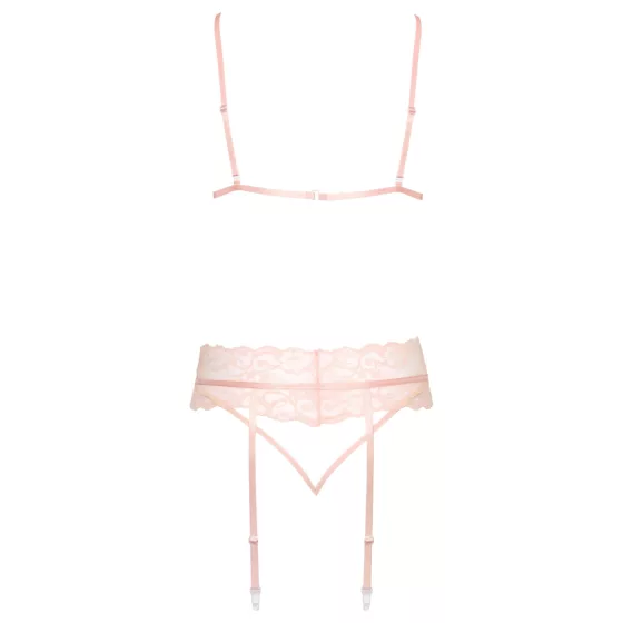 Kissable - Lace Lingerie Set (Pink) 