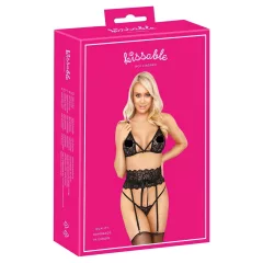Kissable - Waistband Bra Set (Black) 