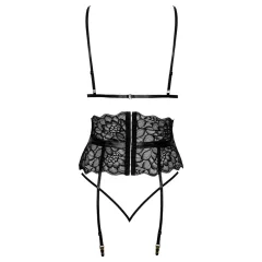 Kissable - Waistband Bra Set (Black) 