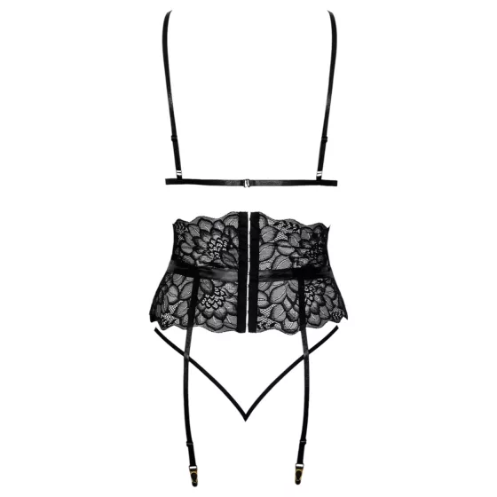 Kissable - Waistband Bra Set (Black) 