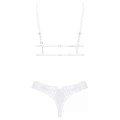 Obsessive Set Heavenly - Lacy Bra Set (White)