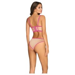 Obsessive Nudelia - Bra Set (Natural Pink) - S/M