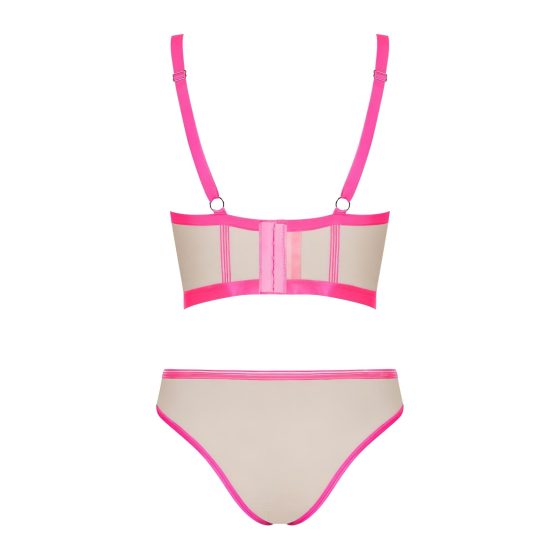 Obsessive Nudelia - Bra Set (Natural Pink) - S/M