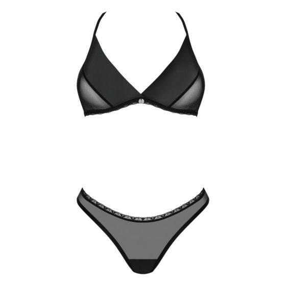 Obsessive Latinesa - Black Lingerie Set