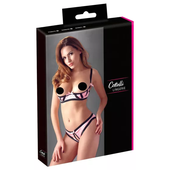 Cottelli - Striped Bust Lifting Set