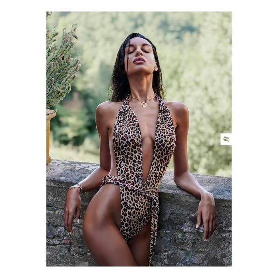 Obsessive Cancunella Leopard Trikini (Sizes S-L)