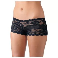 Cottelli - Spicy Lace French Panties (Black) - XL