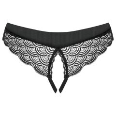 Obsessive Chemeris - Open Thong (Black)