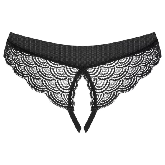 Obsessive Chemeris - Open Thong (Black)