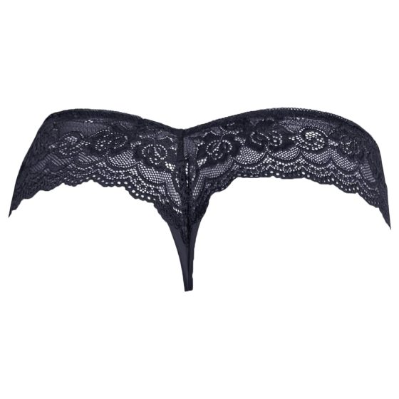 Cottelli - Alluring Lace Thong (Black)