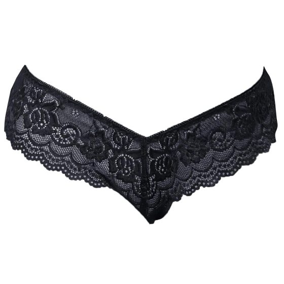 Cottelli - Alluring Lace Thong (Black)