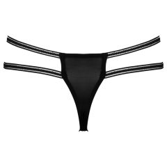 Cottelli - Luxury Open Ring Thong (Black)