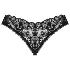 Obsessive Donna Dream - lace open thong (black)