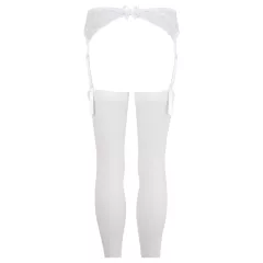 NO:XQSE - Lace Garter Set - White
