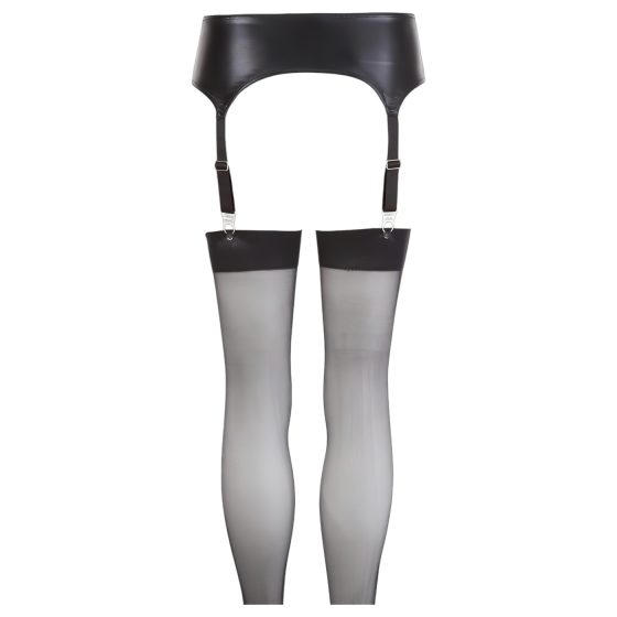 NO:XQSE - Shiny Finish Garter Set