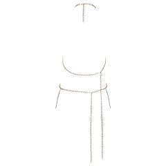 Cottelli - Gold Chain Body Harness