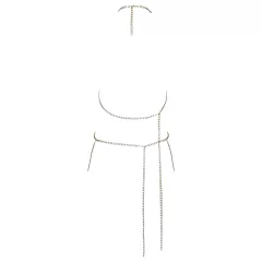 Cottelli - Gold Chain Body Harness