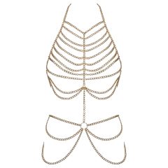 Cottelli - Gold Chain Body Harness