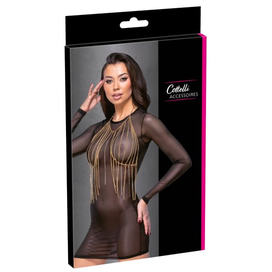 Cottelli - adjustable body chain (gold)
