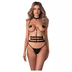 Obsessive - Chain Harness (Black)