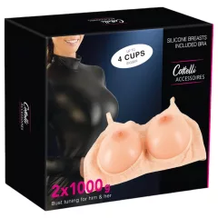Cottelli - Silicone Push-Up Breasts with Bra (2x1000g)