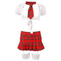 Cottelli - Schoolgirl Costume (5-Piece Set)